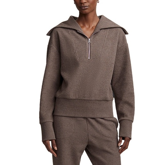 Varley Tops - VARLEY Maguire Half-Zip Sweatshirt